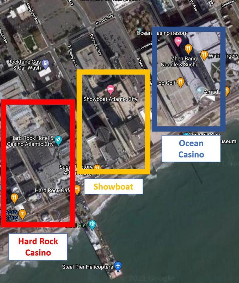 2Br 3Ba Beachfront Rental In Town Cozysuites Atlantic City Kültér fotó